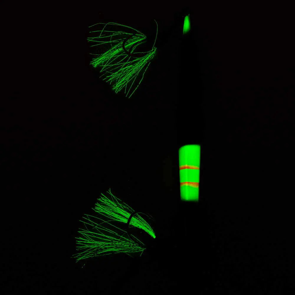 Slow Pitch Jig JRU118 - 250g Blue Glow RAZOR