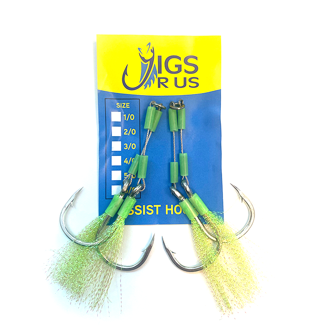 JRU-WRG-Wire Glow Dual Assist Hooks